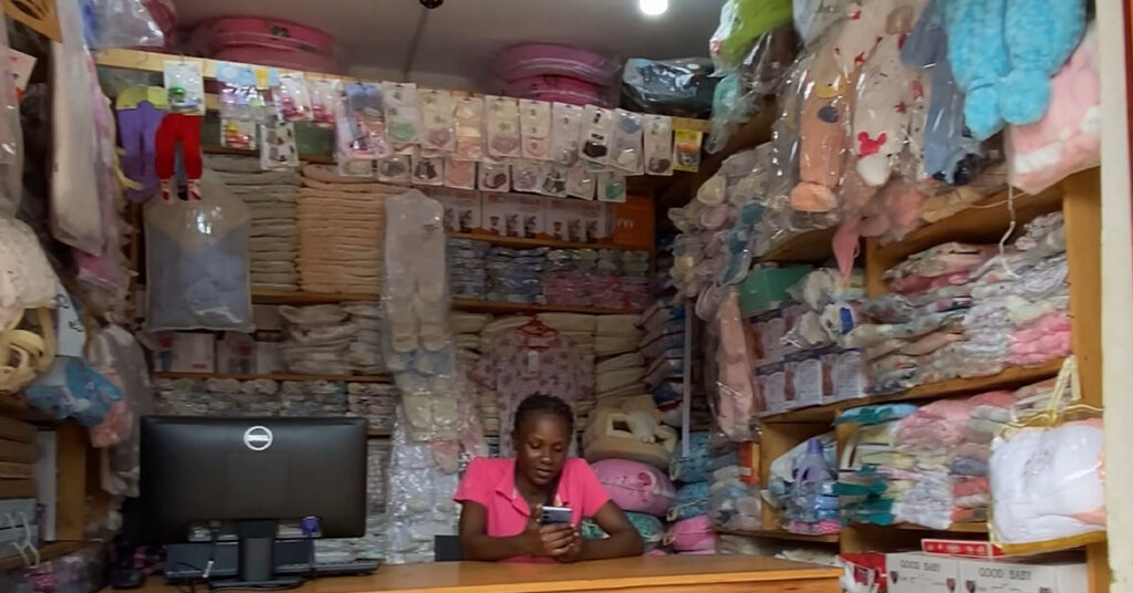 Front view of Jemimah Baby Shop in Jinja City after adopting UgaPOS POS software